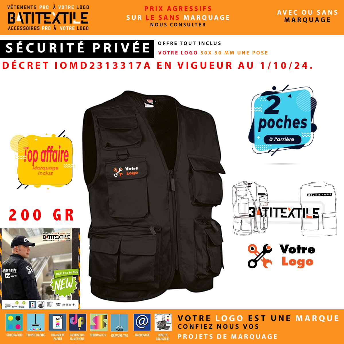 Hercule_gilet_multipoches-batitextile_securite_privee